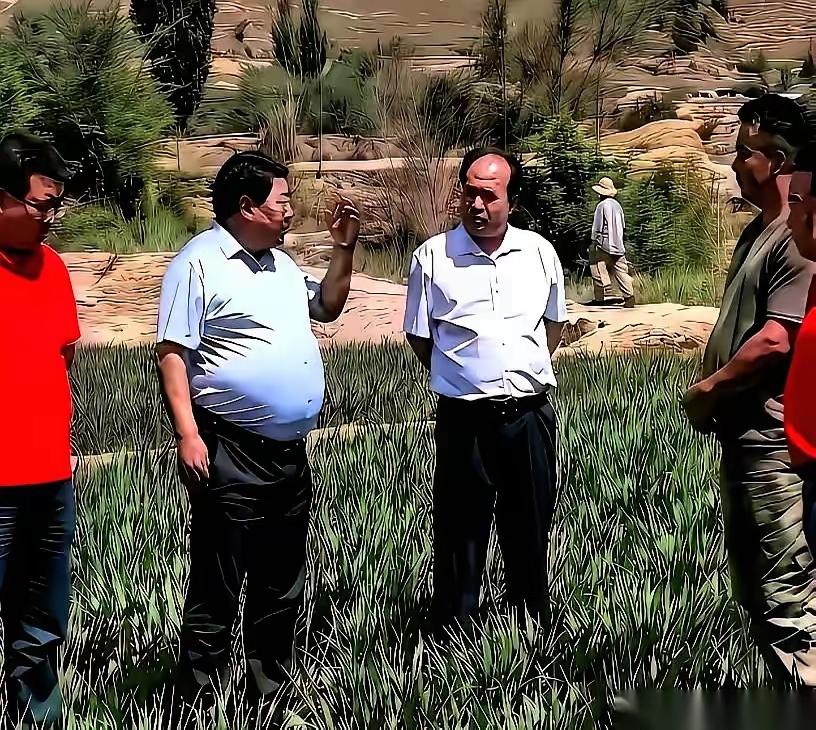 这两天，一张“胖干部下乡检查”的图片在全网转疯了。
不少人单凭身材就直接否定干部