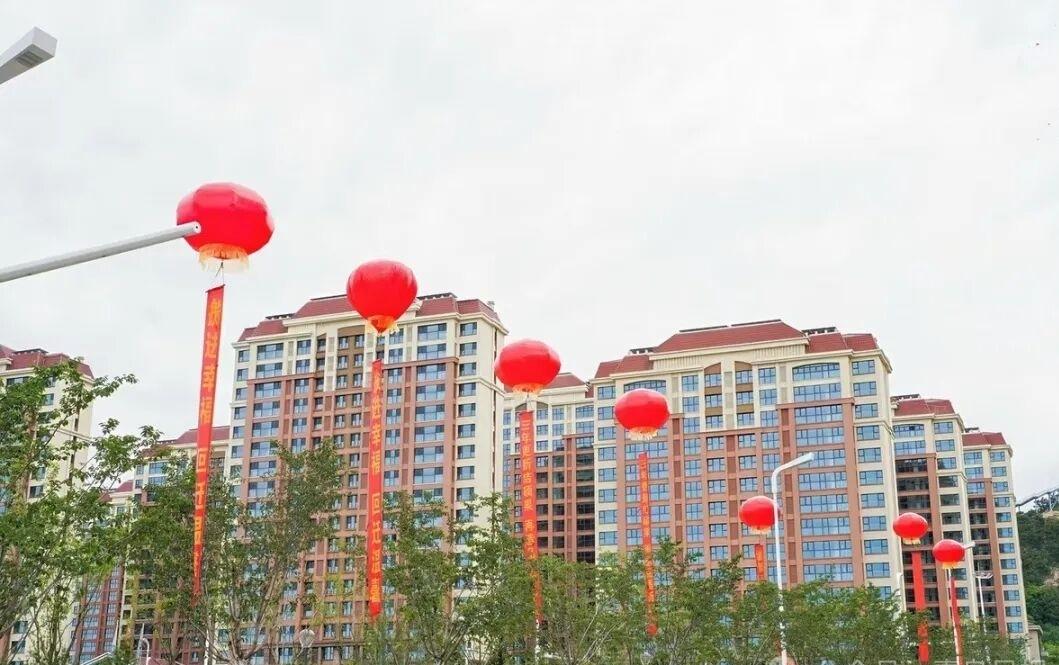 记录我的20266月6日上午，青岛市崂山区中韩街道枯桃社区安置区回迁抓阄定位仪式