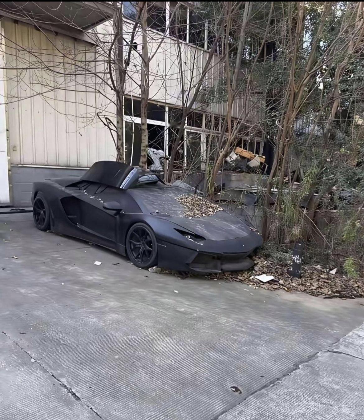 这车主干嘛去了，竟然忘了车子放在这了？[泪奔]