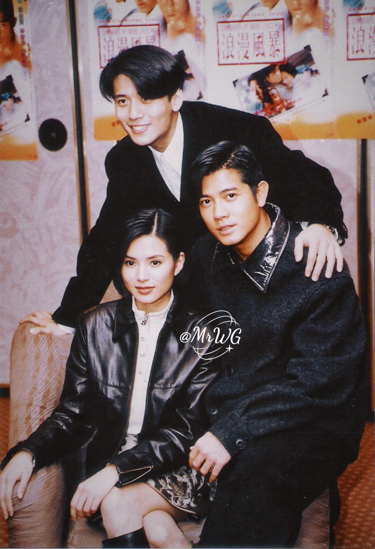 香港电影[超话]  搭乘花絮去幕后  漫画初恋脸，姑姑真好看🤩——1996/1