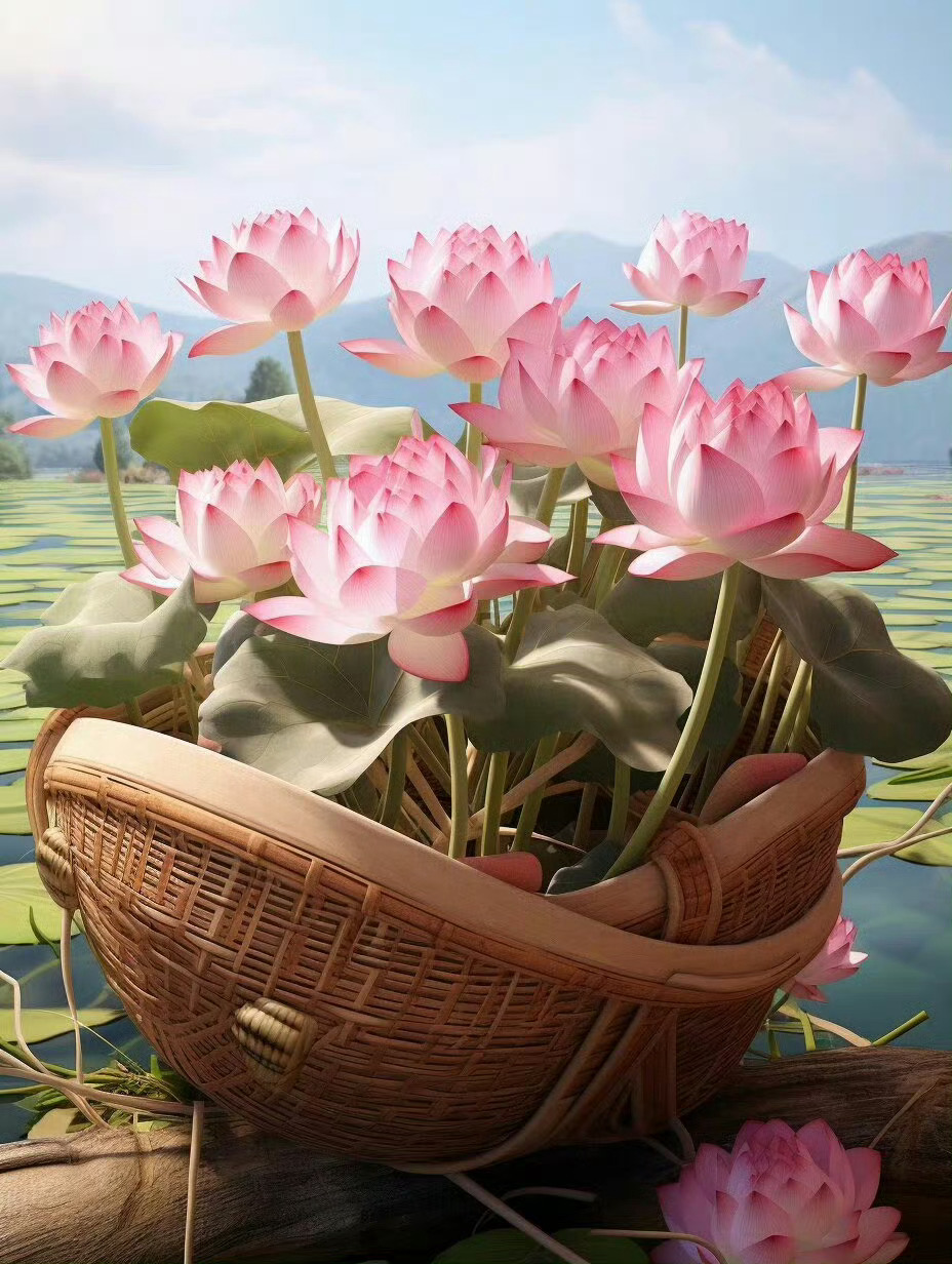 荷荷美美 好运莲莲 