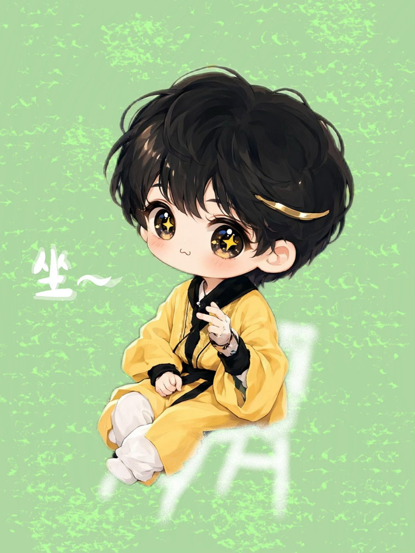 今天也有很乖哦~ 