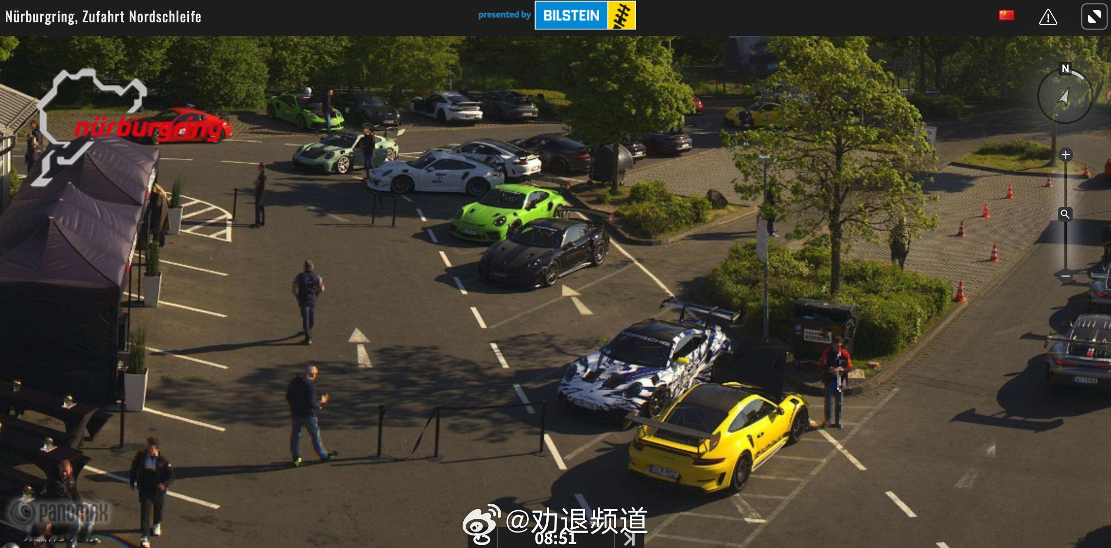 纽北今天被Manthey Racing 包场了，清一水的保时捷说明好成绩已经有了