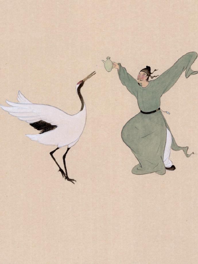 “ 一个人要兴旺发达，得有一点精气神。” 