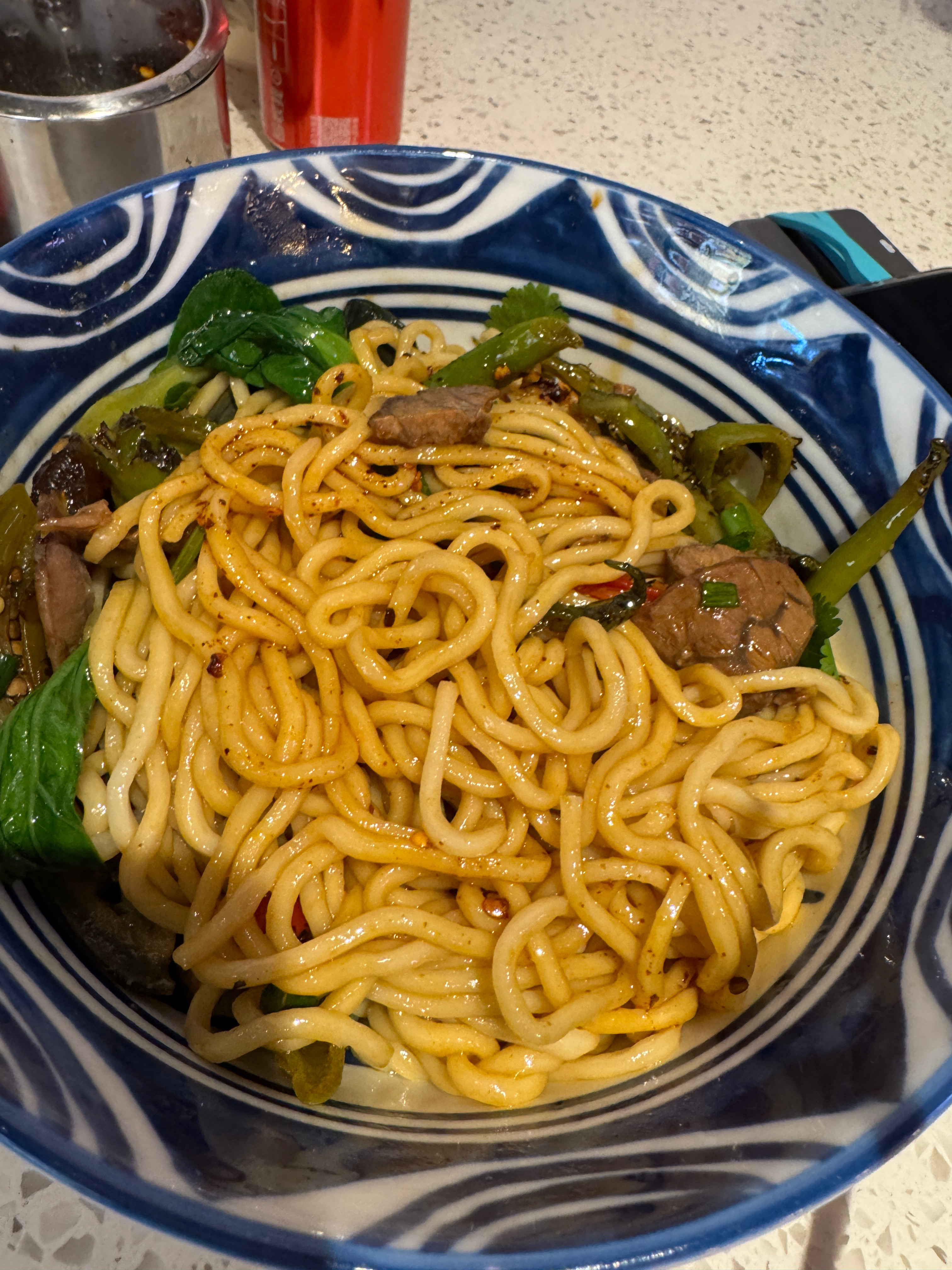 饿了！炫份面😋 