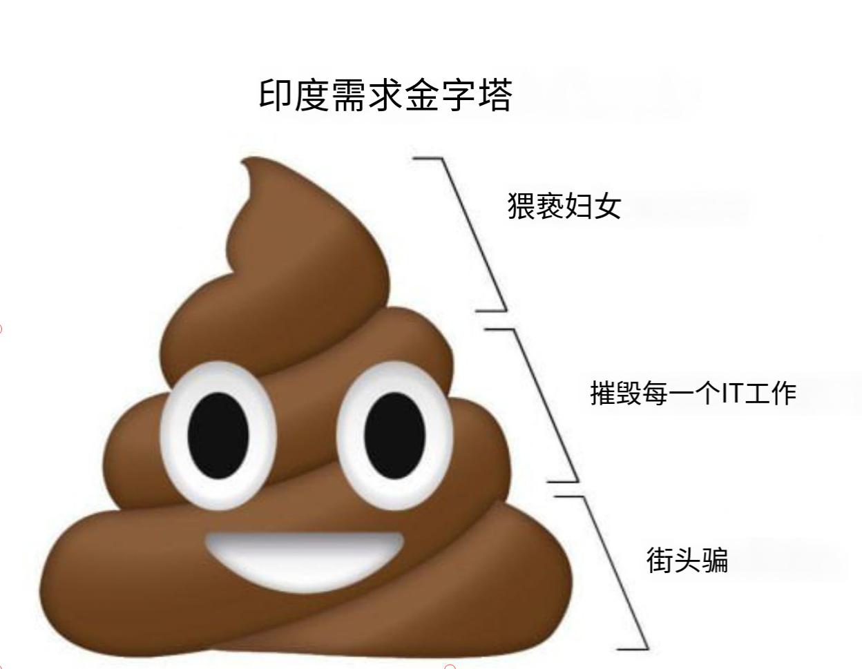 这是老外制作的调侃印度的图。