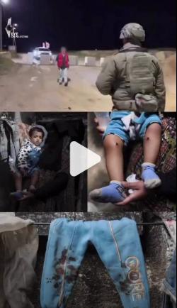 当着父亲的面折磨18个月婴儿，以色列的暴行远比我们想象的更残忍！
 
为了强迫一