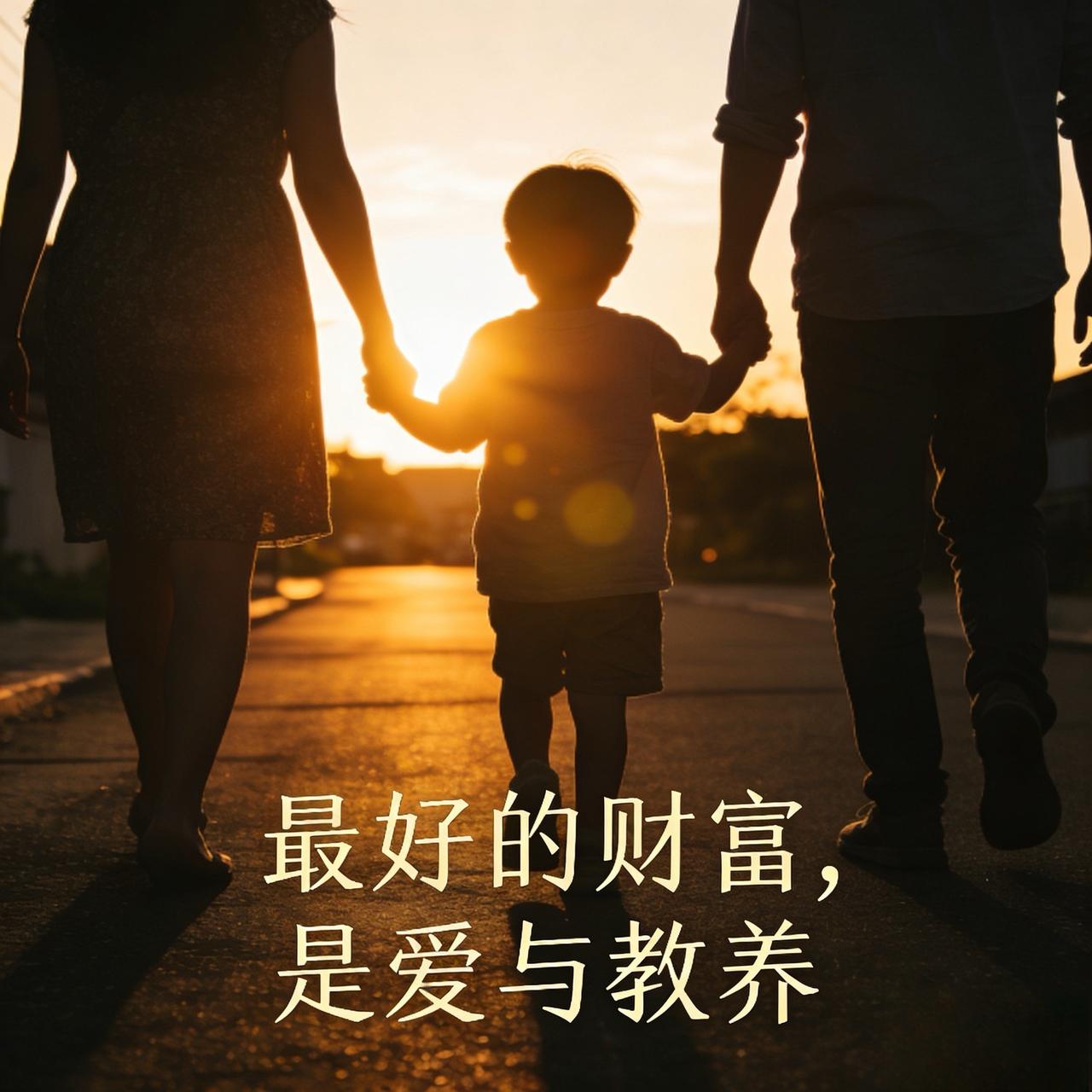 父母给孩子最大的财富，从来不是钱

很多人以为，给孩子留房子、留存款、留优渥的生