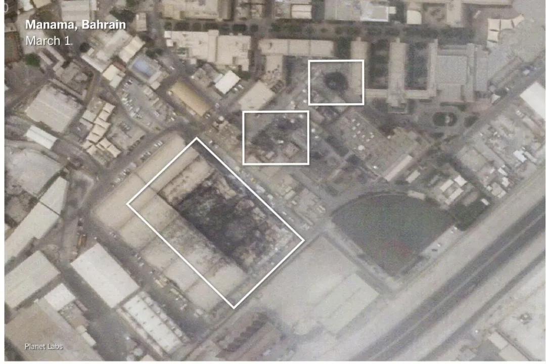 3月3日，据社交网站报道，中东战报，从2月28日美以对伊朗采取军事行动至今为止，