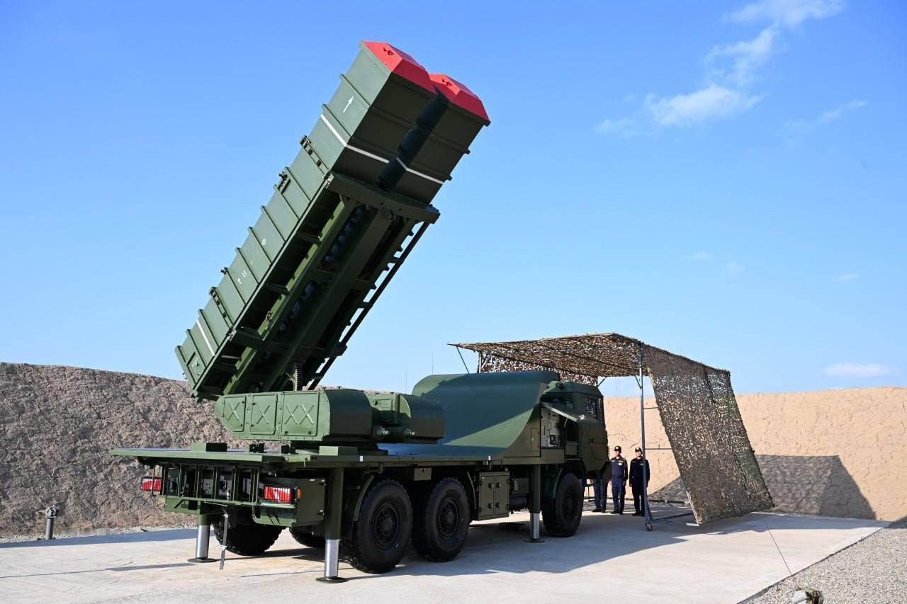 乌兹别克斯坦从我国进口的凯山-1C（改进型红旗12外贸）中程防空导弹和飞獴-90