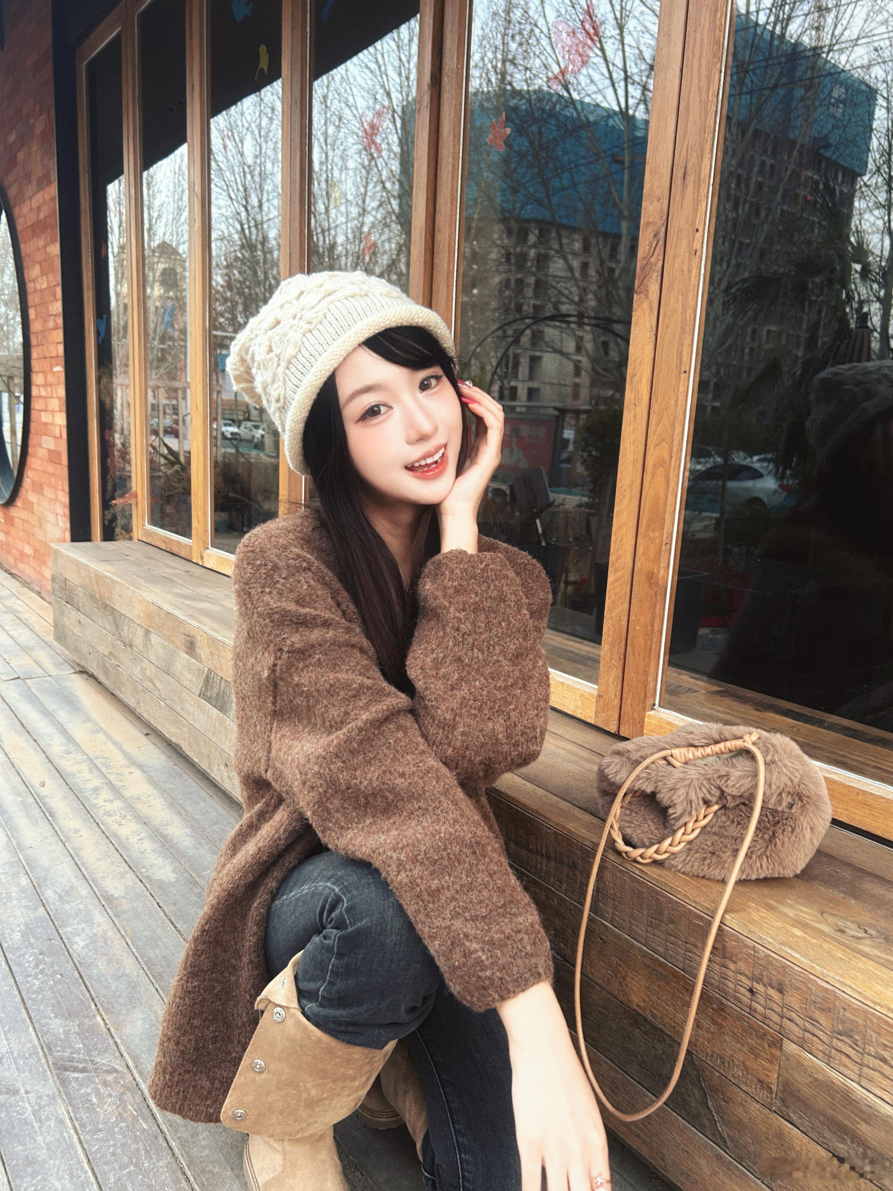 一种糖炒栗子式穿搭🌰 