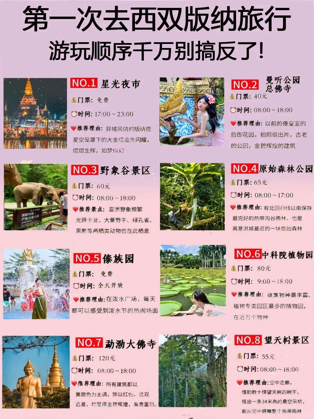 姐妹们7-9🈷来西双版纳旅游要提前避雷