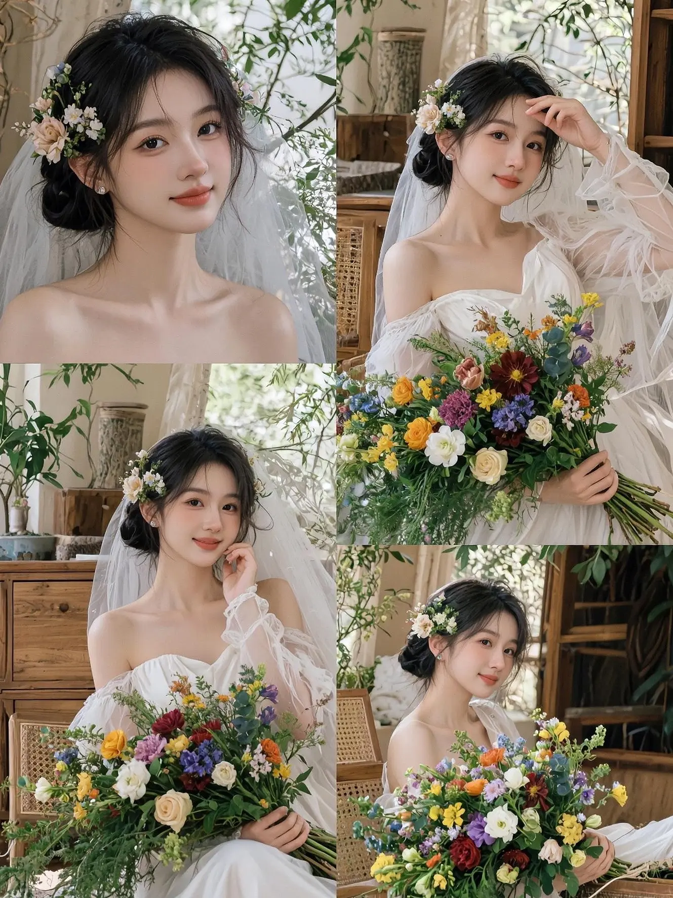 花漾写真 ai创作 你的婚礼其实我偷偷去了   AI创作灵感挑战赛  ...