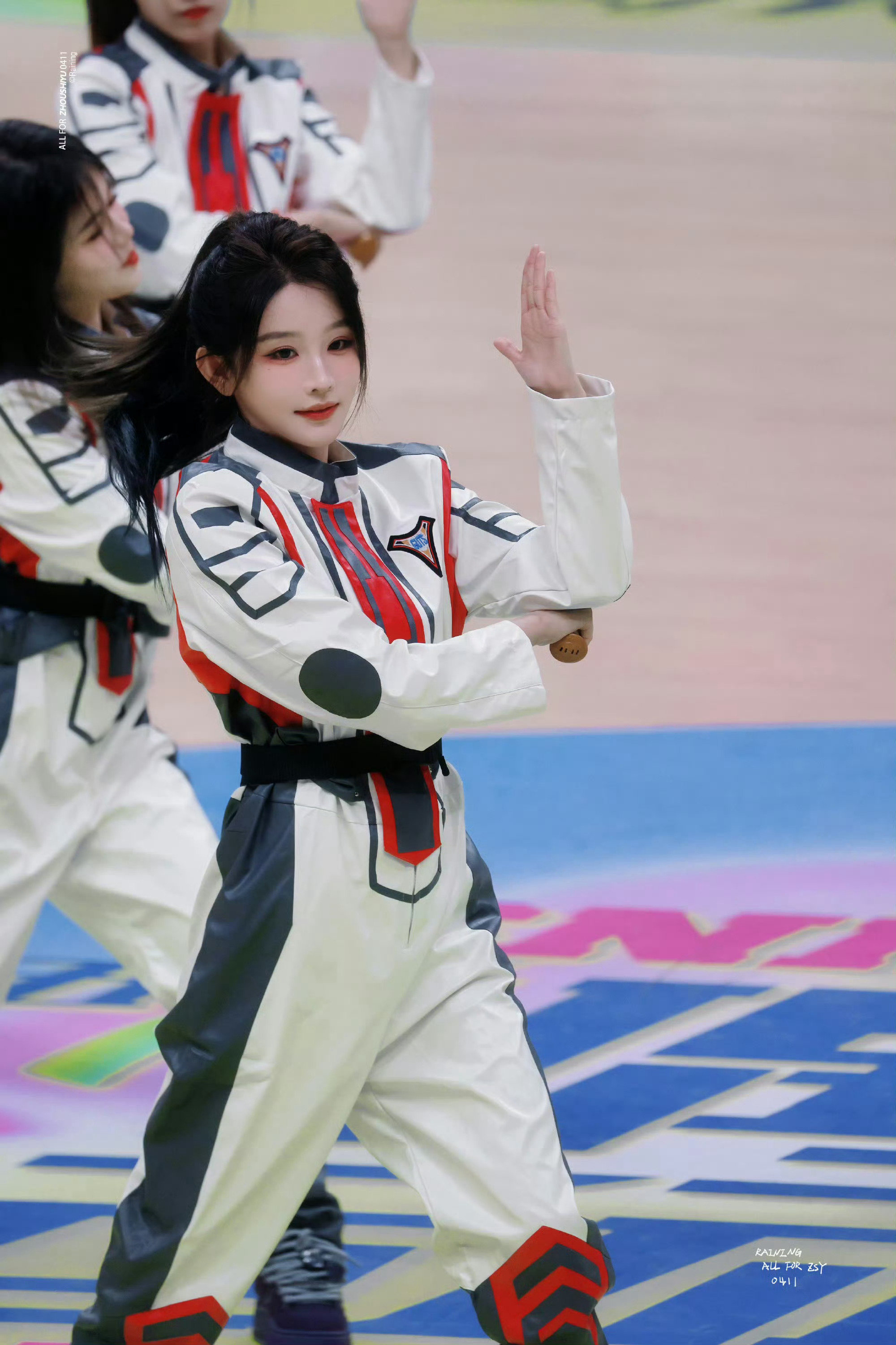 #王奕周诗雨偶像运动会造型##王奕周诗雨偶运会造型# 王奕周诗雨偶像运动会造型来