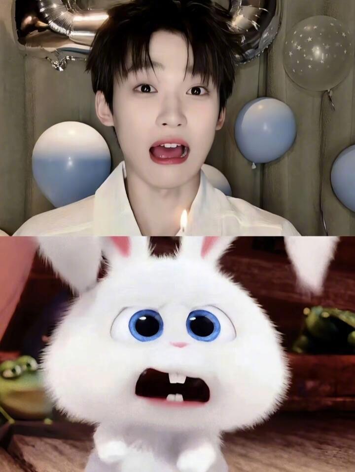 发现梓渝兔子塑的一定是天才🐰梓渝爱豆时期 ​​​