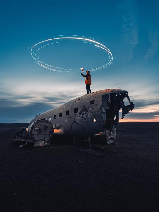 世界尽头，我终于找到了与世隔绝的飞机残骸！