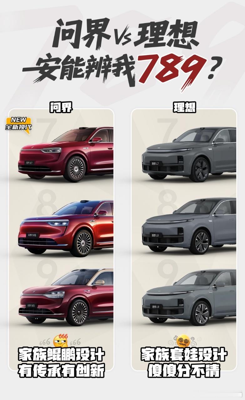 鸿蒙智行[超话]全新问界m7 问界M7 8  9，和理想L？？？鸿蒙智行智慧出行