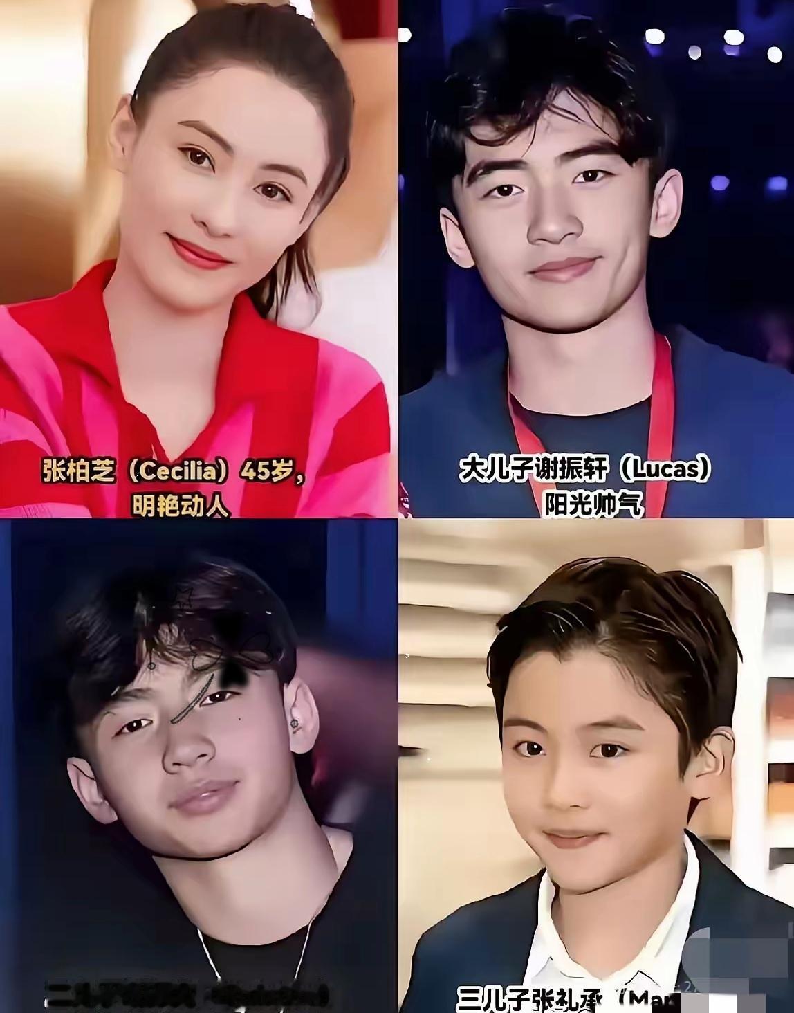 面相这个东西，
​真是个玄学！
​网友以前就说过，张柏芝打眼一看就是无师自通，非