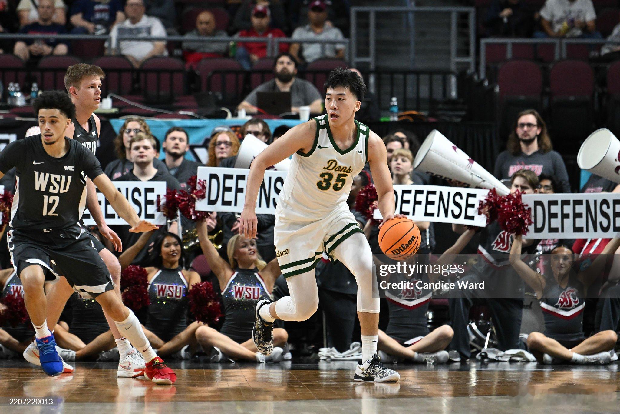 旧金山vs内华达上半场，王俊杰上场10分钟得到5分2篮板1助攻、命中一个三分球；