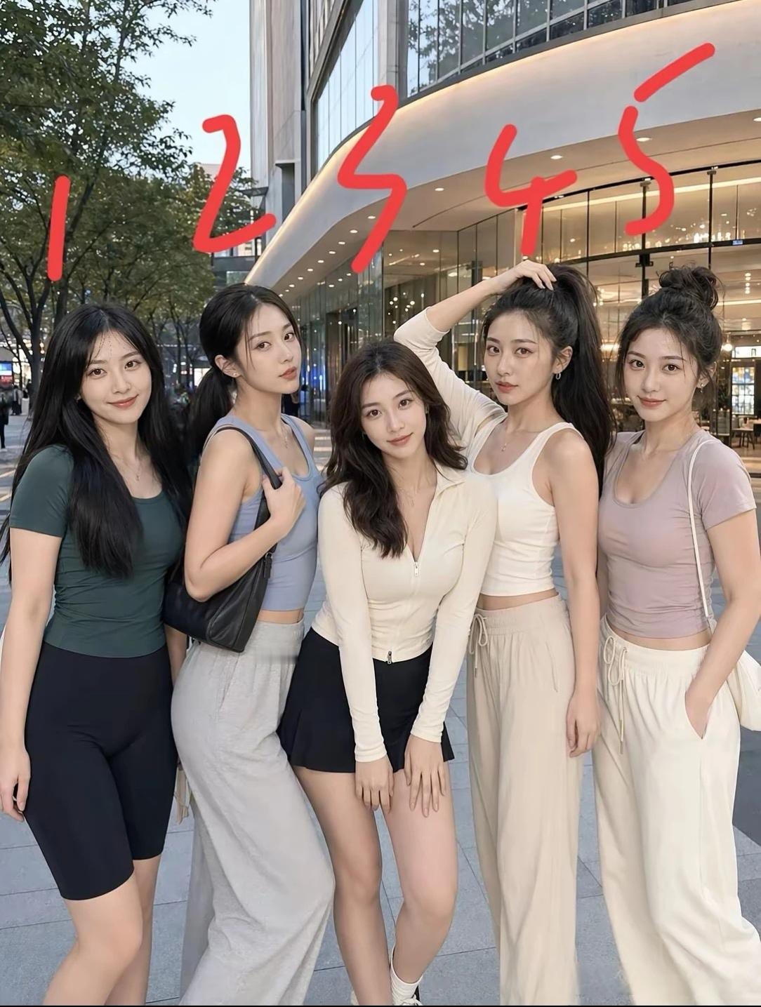 凭第一直觉，你会选哪个做你的女朋友？