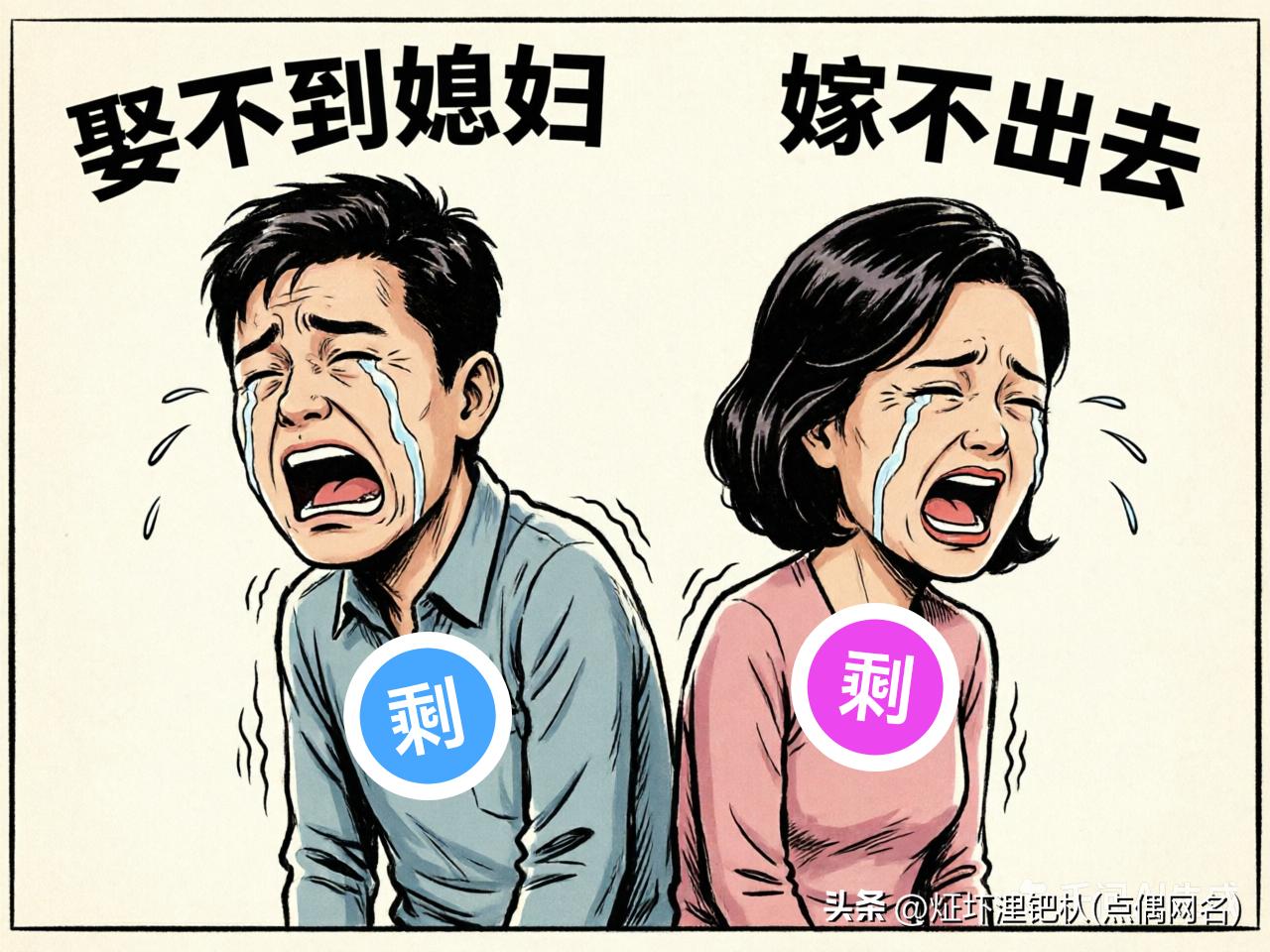 [苦瓜]国人久痛九大殇：
━━━━━━━━━
❶孤男寡女铺天剩[大哭]
❷人口老
