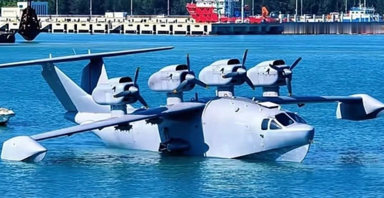 美国媒体爆料说，说是咱们一款叫“渤海海怪”的地效翼飞行器，突然挂上导弹出现在近海