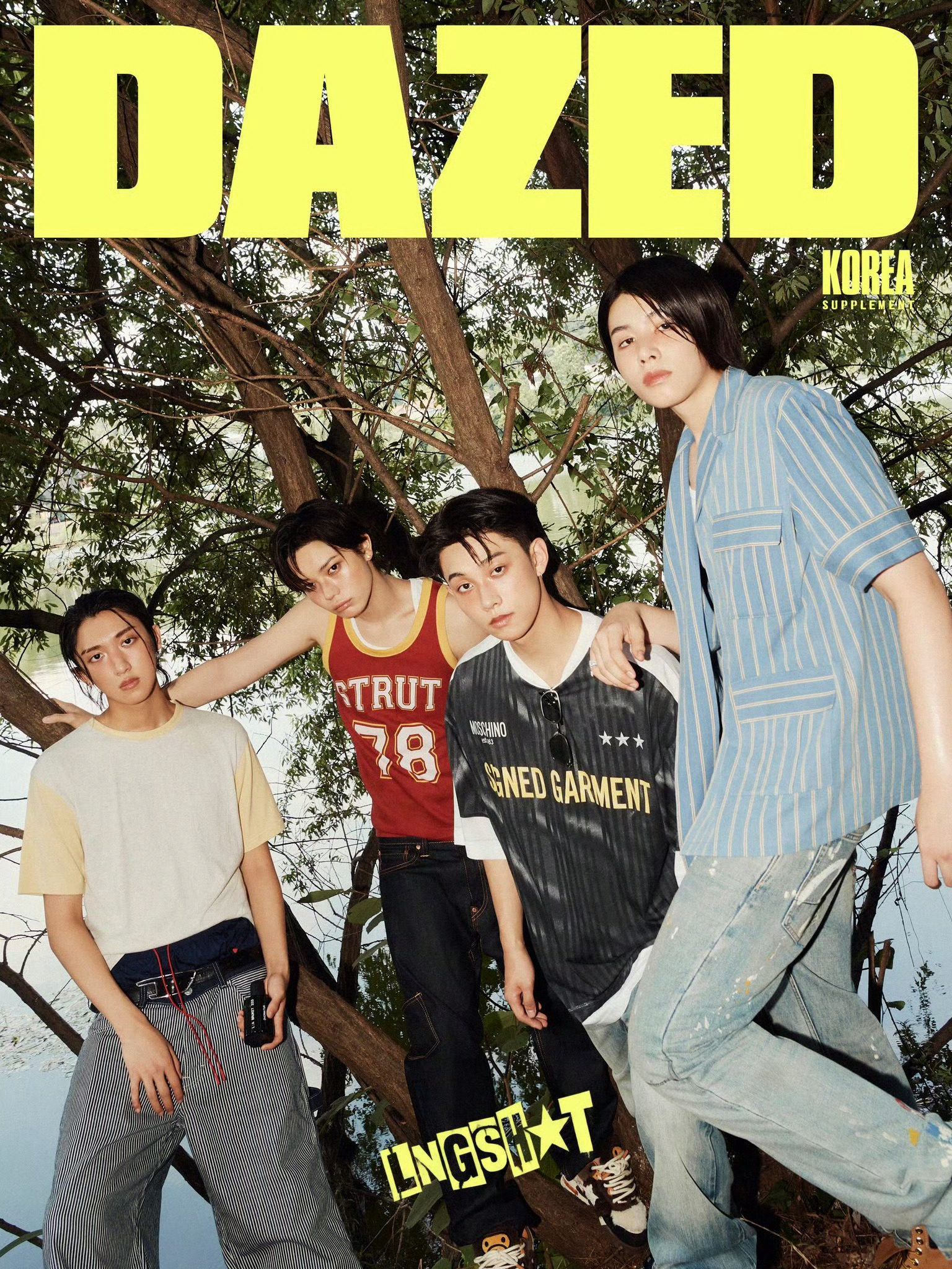 LNGSHOT x L:A BRUKET｜DAZED KOREA Supplem