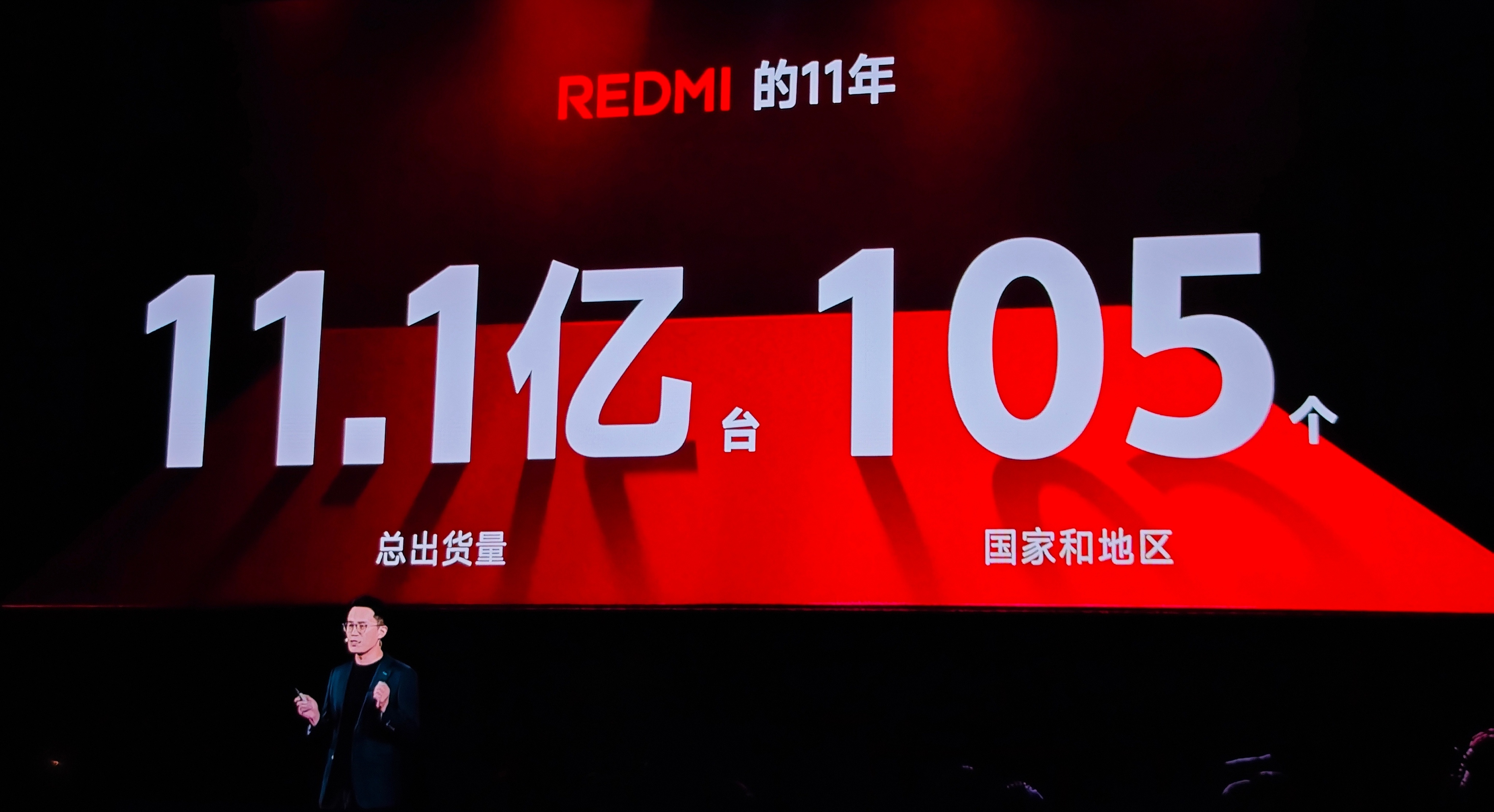 红的招黑的REDMI，十一年，总出货量达11.1亿台，如果全放在国内可以说人手一