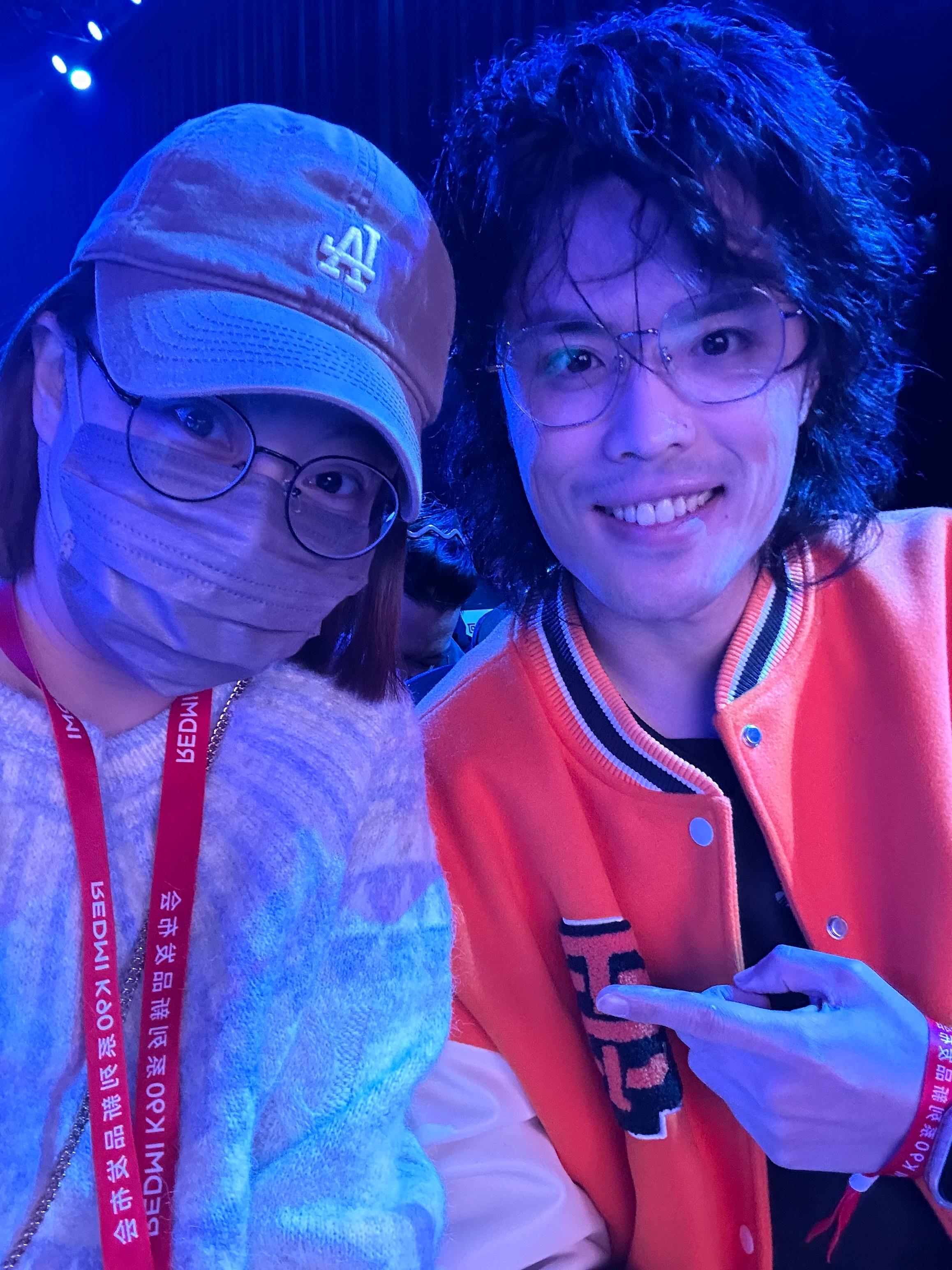 陈奕迅同款K90今晚见在现场，前排遇到了谁[doge] ​​​