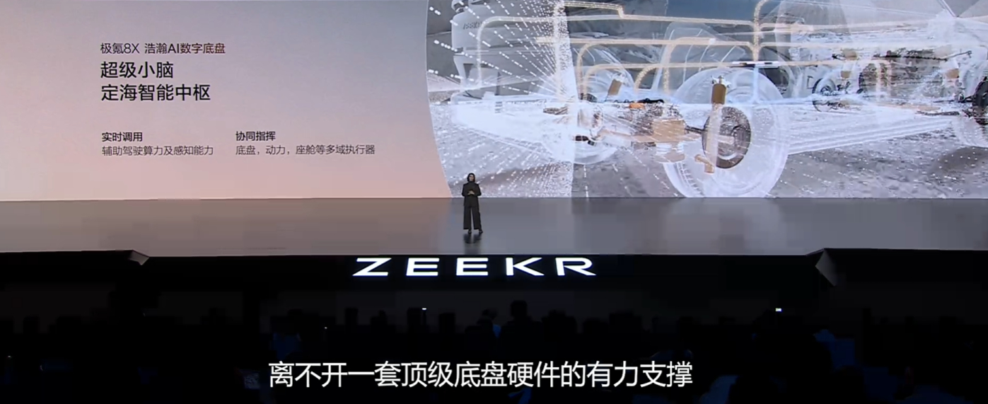 极氪8X今晚开启预售了，起售价格是37.68万元起，这台车确实搭载了不少硬核技术