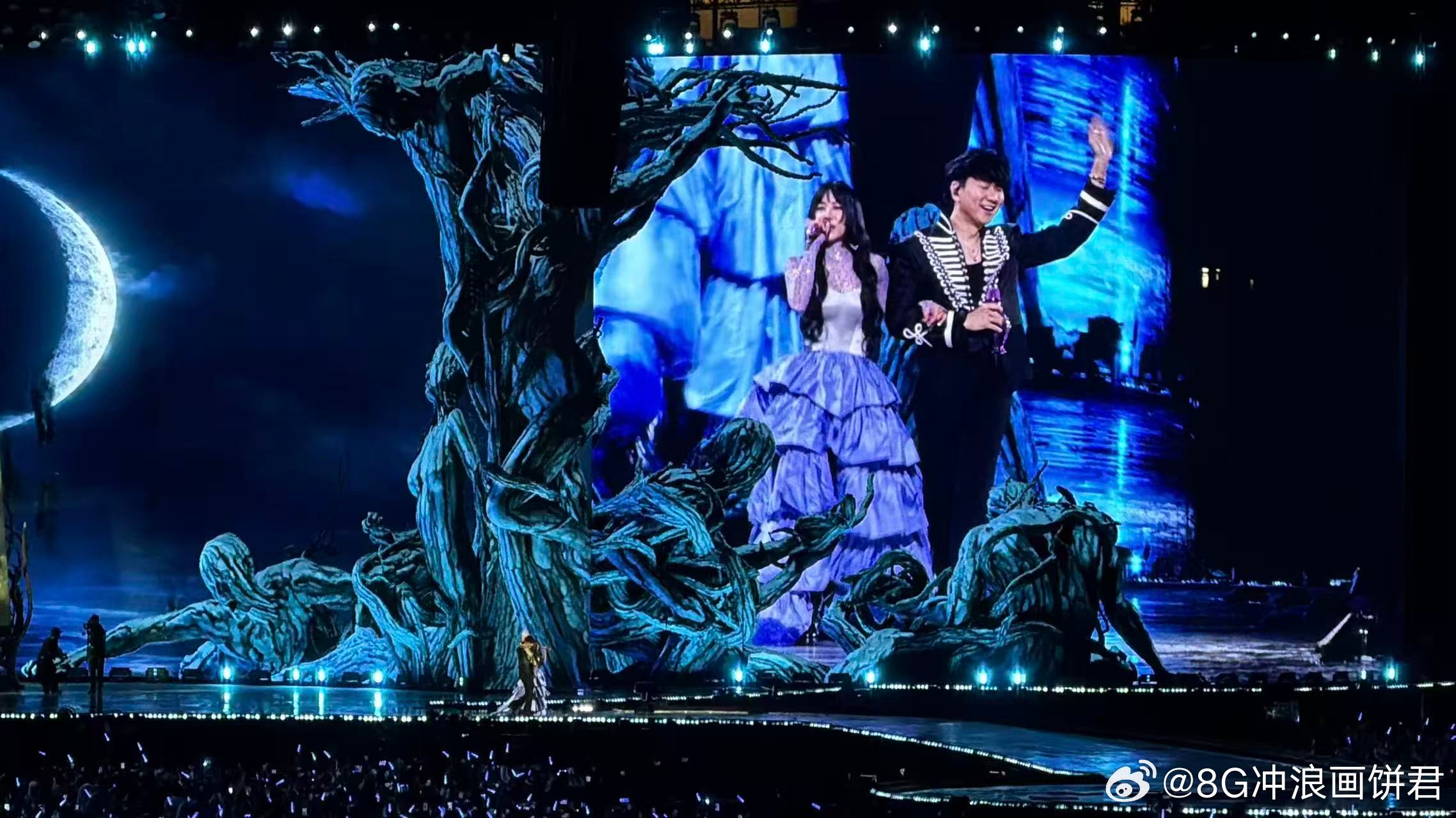 林俊杰说蔡依林是华人的骄傲林俊杰蔡依林合体鸟巢 鸟巢限定舞台上线，作曲人与原唱梦