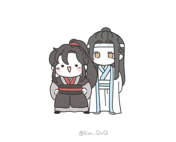魔道祖师漫画三步上“篮”，一步到“魏”x：Kim_QvQ 