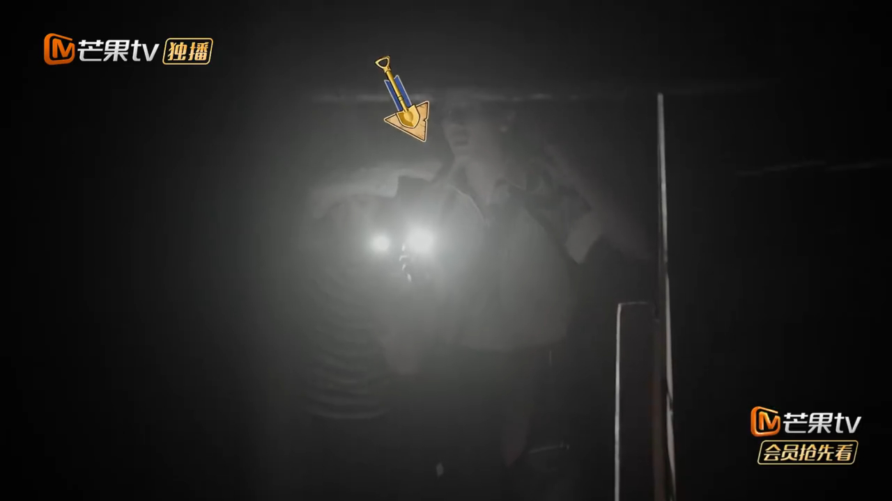 王安宇的胆子又大又小寻宝小队今天在忙啥忙忙碌碌寻宝藏黑暗房间氛围感拉满，王安宇贴