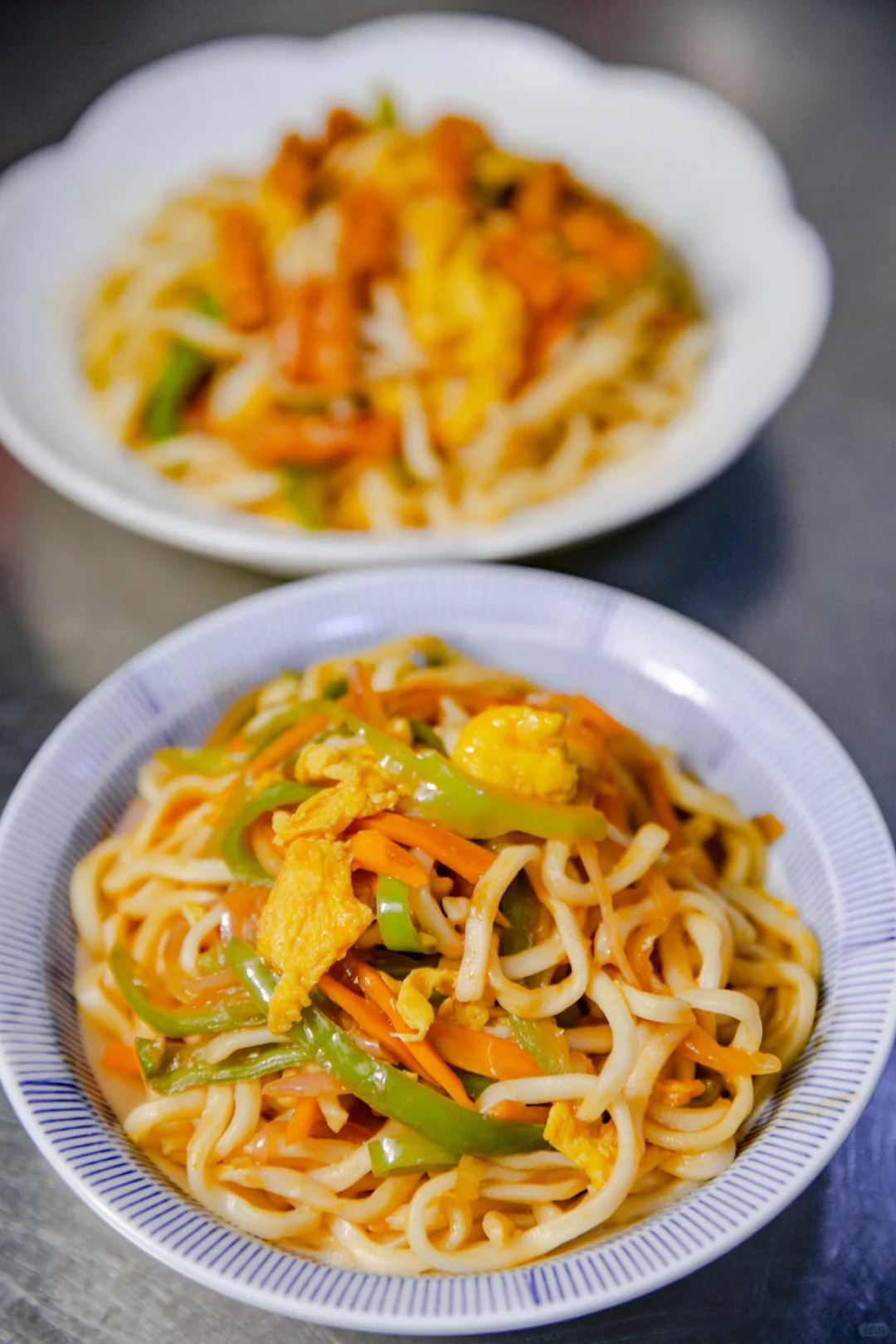 坚持做1000种面不重样（275）什锦蔬菜炒拉条