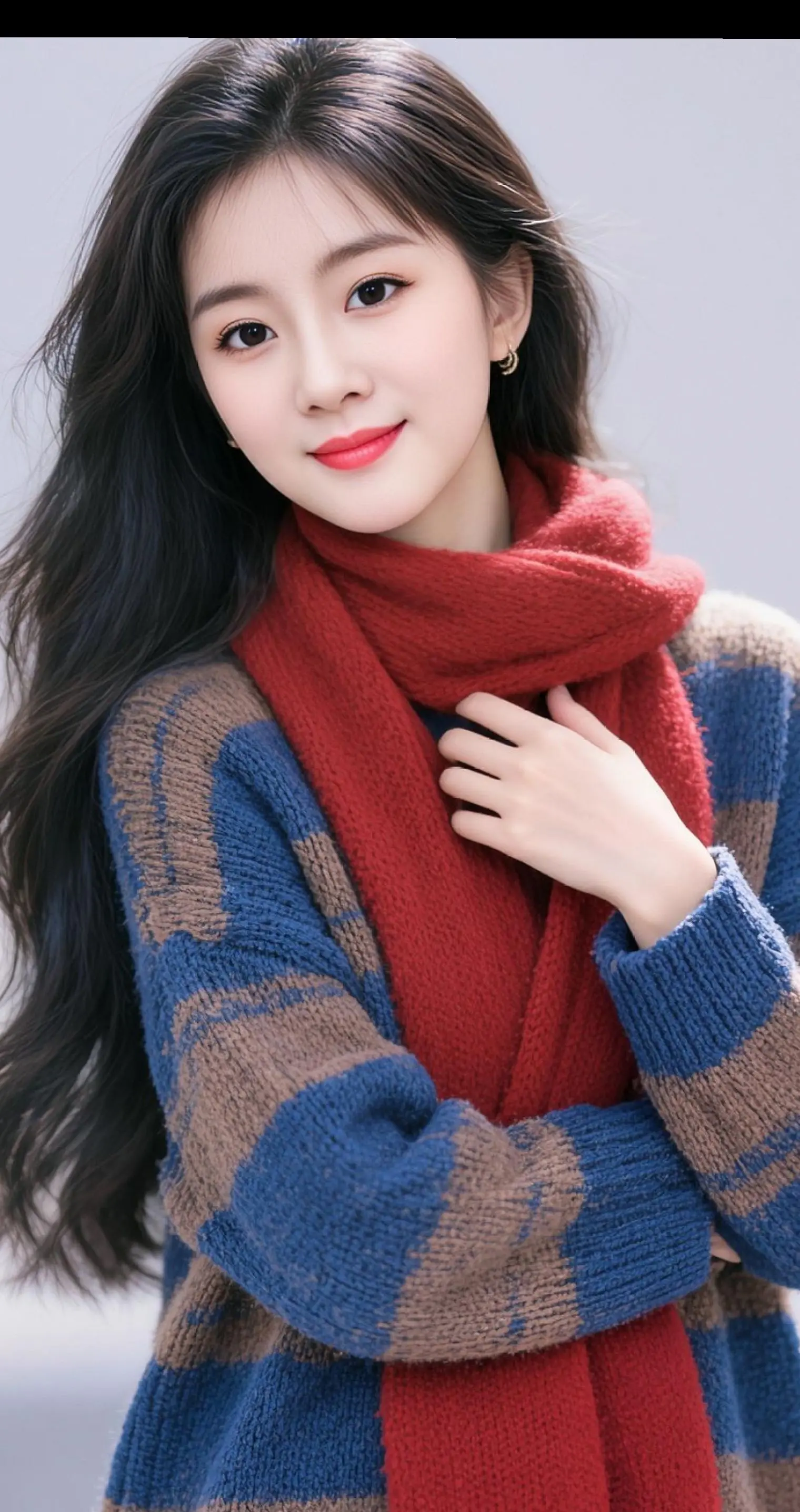 AI冬日优雅写真 ai创作