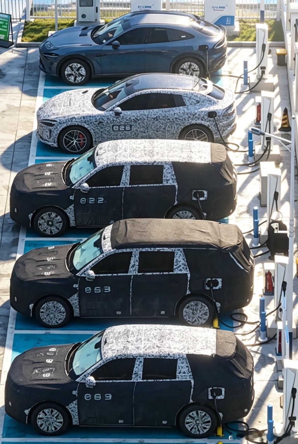 小米SUV全家福这大增程是不是5月工信部要上啦？怎么有网友说在不预测要来不及了是