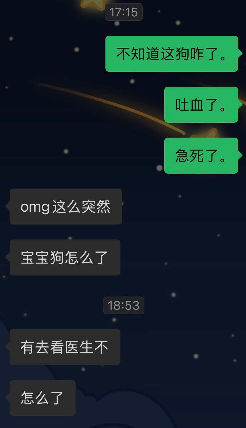 愿望是小狗小猫永远健康😢😢 