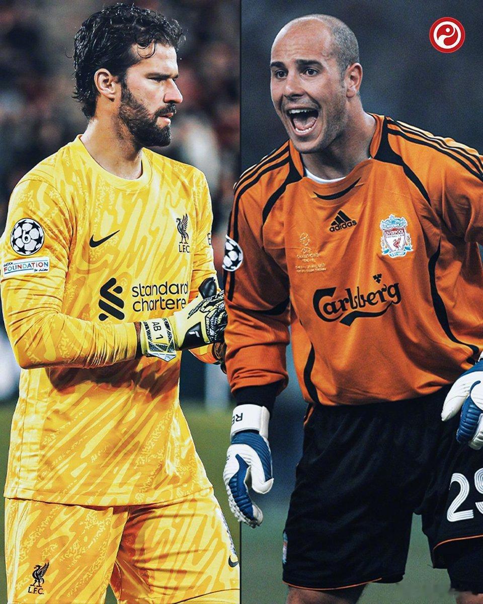 【队史第二人】据统计，33岁的利物浦门将阿利森为球队出战241场英超，零封了99