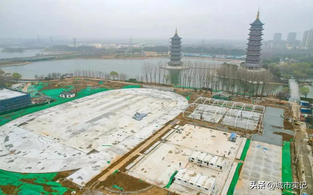 三月的宿迁，烟雨。隋堤春暮