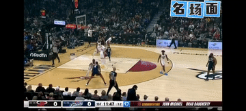 中锋还得是阿伦，运什么运哪有那么多的多余动作，接球转身抛投2分到手一气呵成！[赞