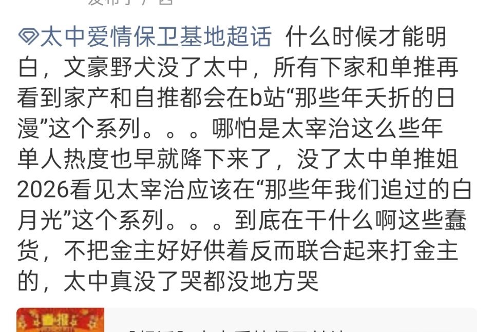 想看《那些年我们追过的太宰治》，谁投资一个