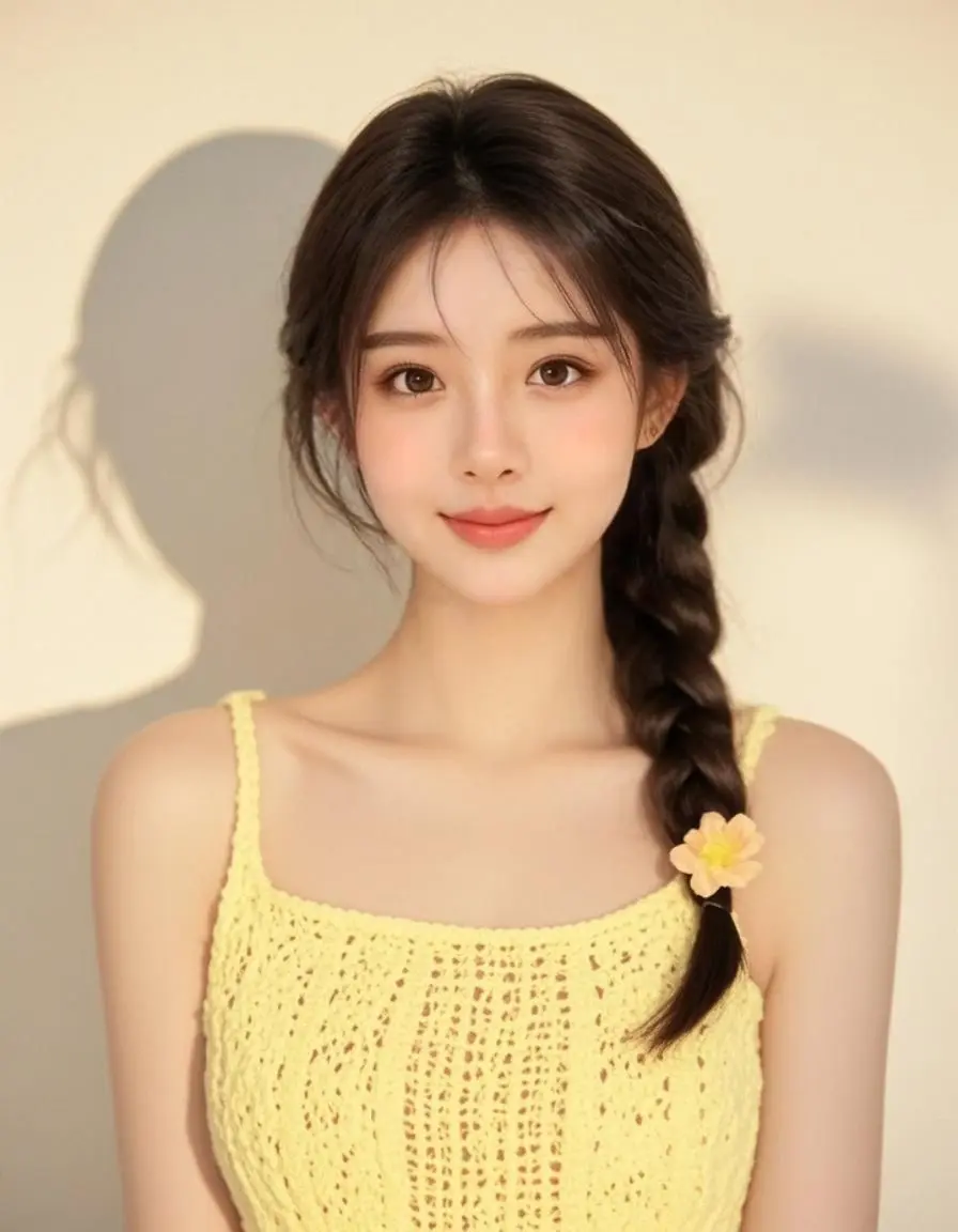 柔黄映颜 原来ai写真可以这么美 人生总得有一套ai写真吧 谁拍谁好看...