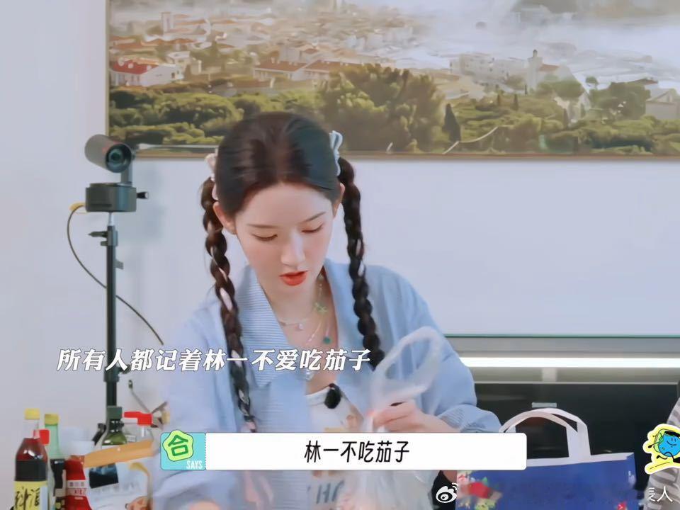 林一看似没来实则来了刘宇宁买了茄子想念林一地球超新鲜 这期林一不在场，但所有人的