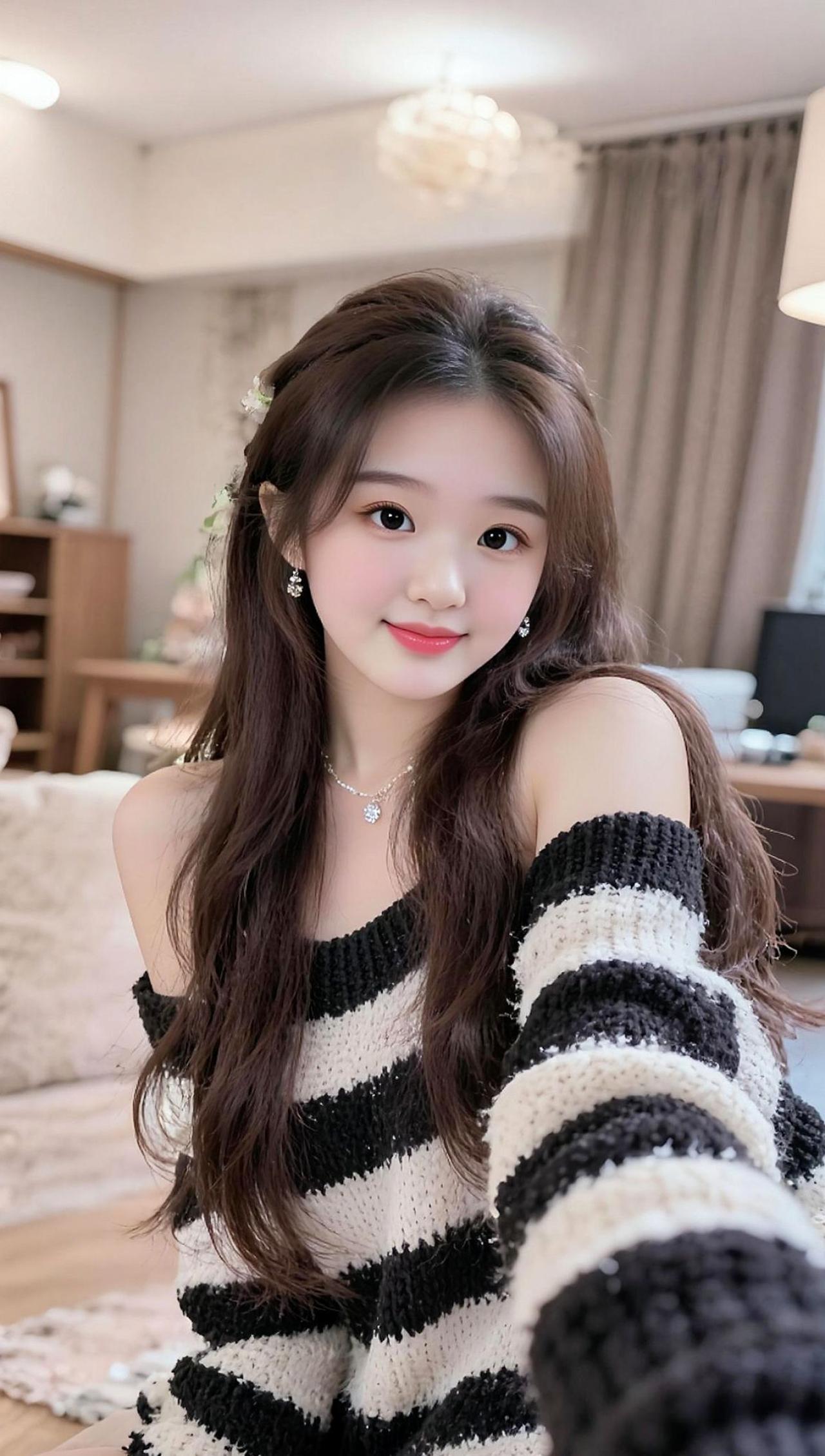 露肩小姐姐 抖音玩法合伙