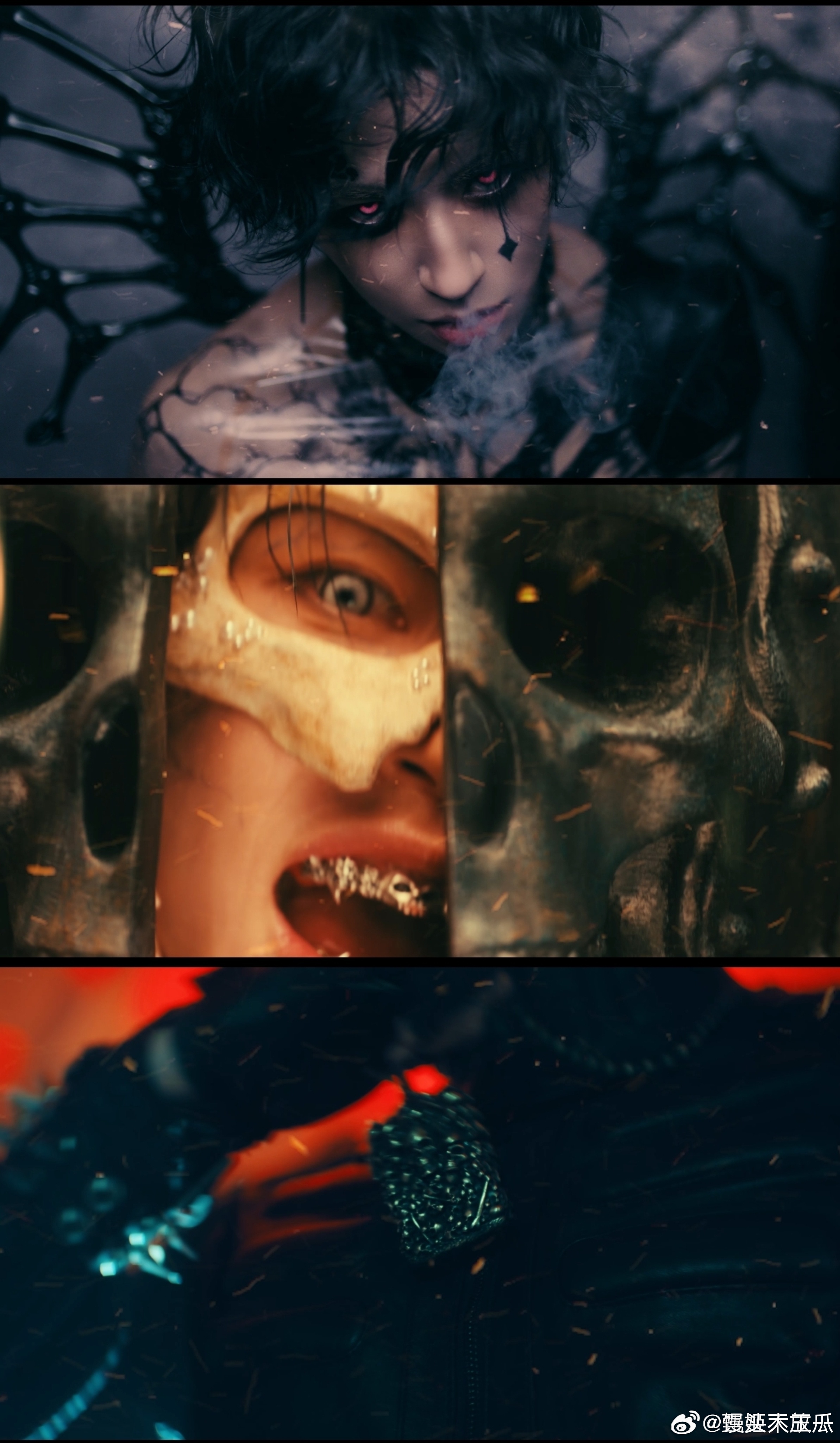 小鬼MV视觉系最严厉的daddy 血色餐桌构建出充满实验感的场景盛宴，氛围感氛围