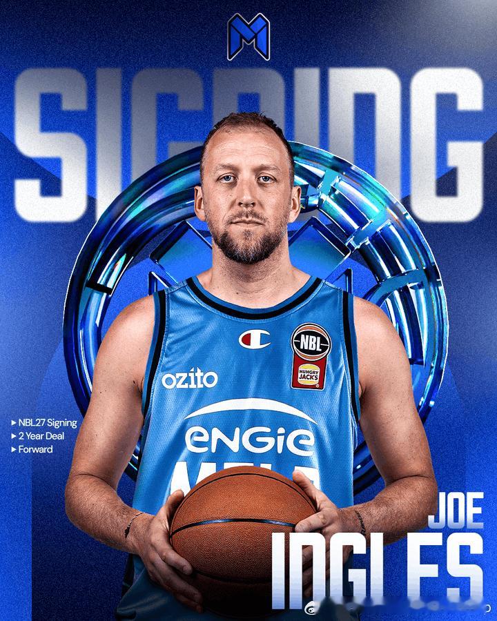 英格尔斯与墨尔本联签约两年NBA