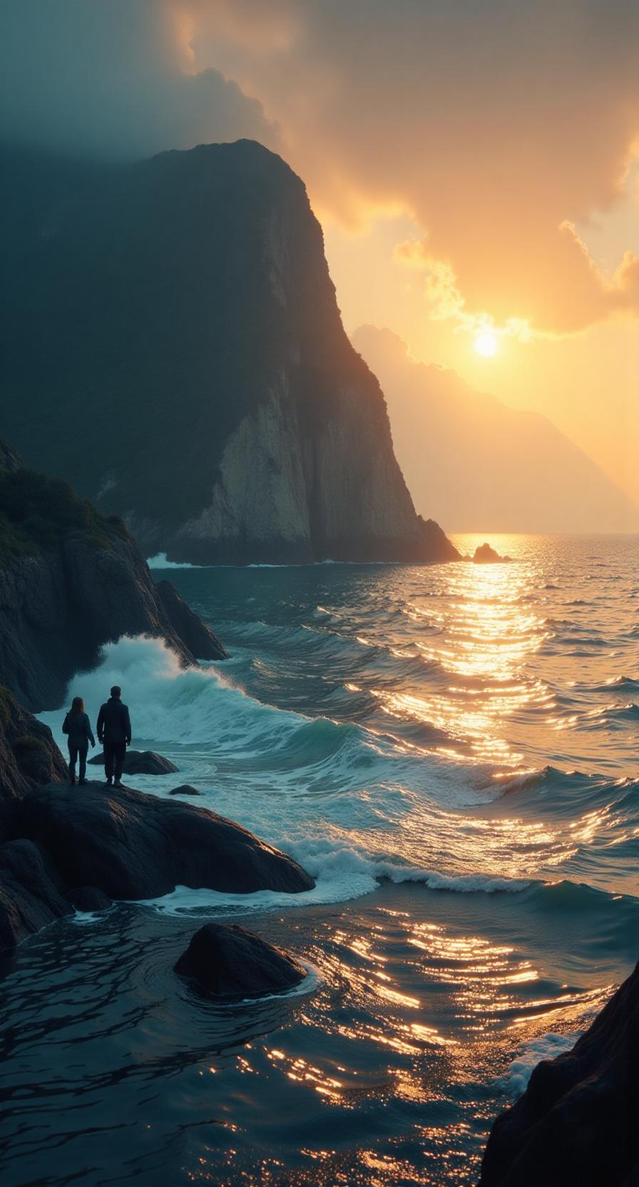 看到“西山观月落”这个上联，瞬间来了兴致。这上联营造出一种在西山静赏月亮落下的静