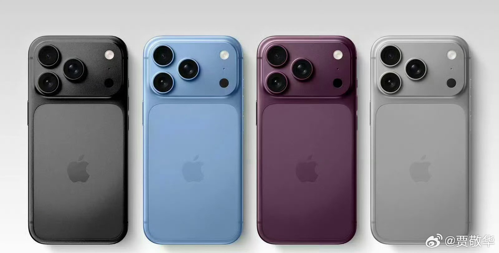 #曝iPhone18Pro四款配色# 安卓旗舰今年主打白色，苹果居然主打深红色，