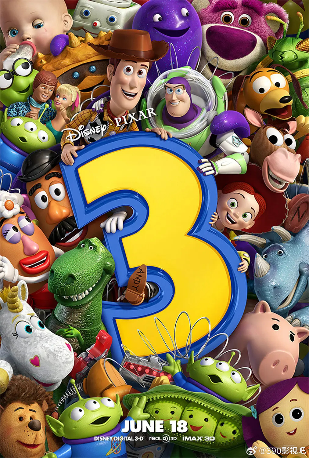 BD1080P蓝光版！玩具总动员3 Toy Story 3 (2010)简介：距
