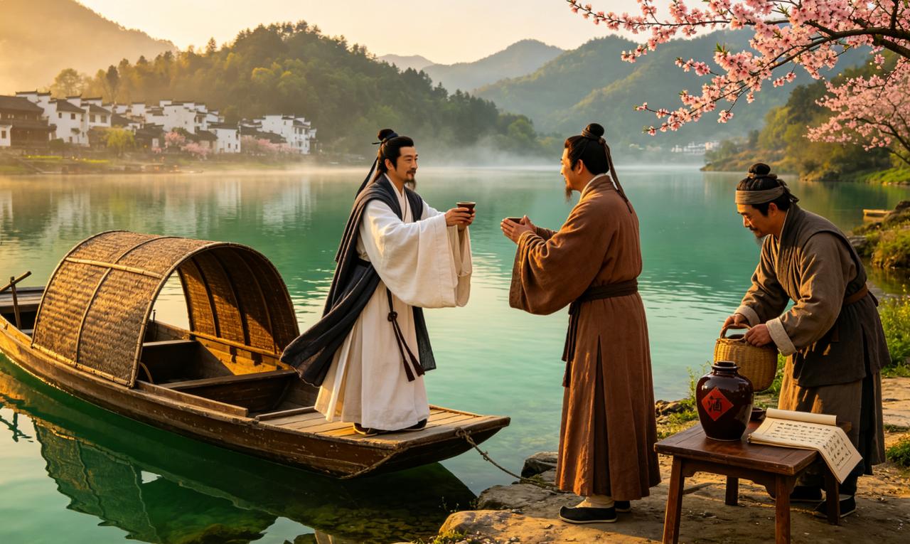 唐玄宗天宝十四年，李白受到了一次诈骗，李白并未因此受到经济和财产上的损失，但他的